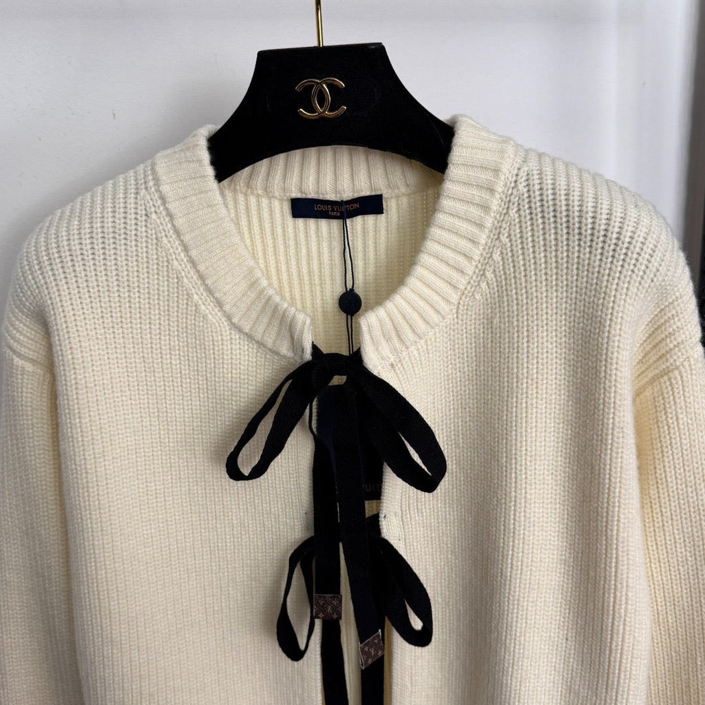 LOUIS VUITTON LV 25S WOOL CARDIGAN 0033