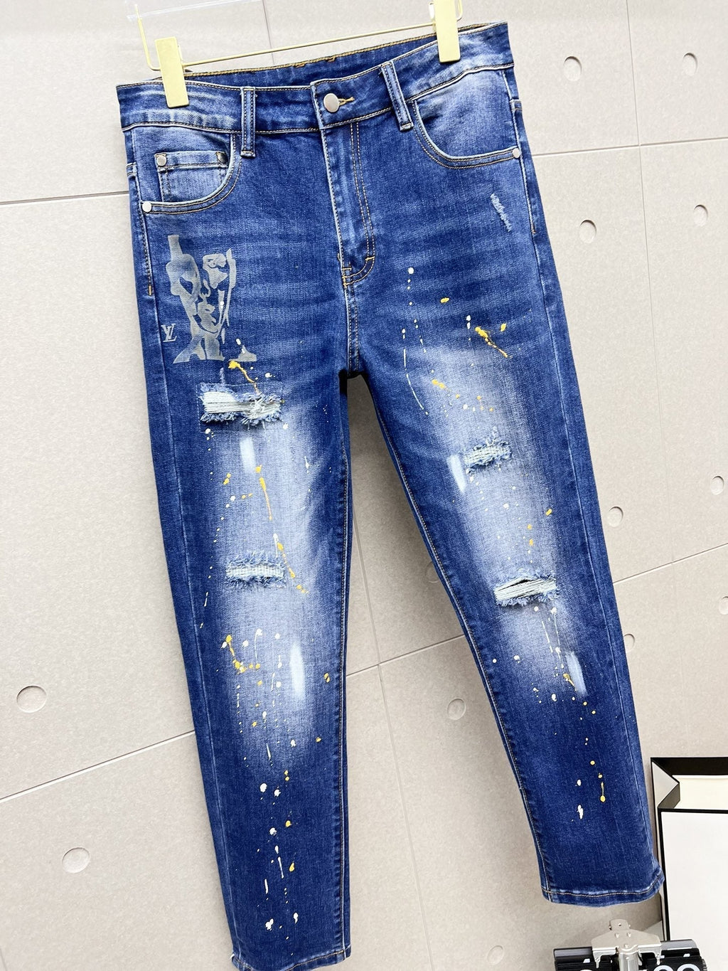 LOUIS VUITTON LV BLUE DENIM JEAN 239501