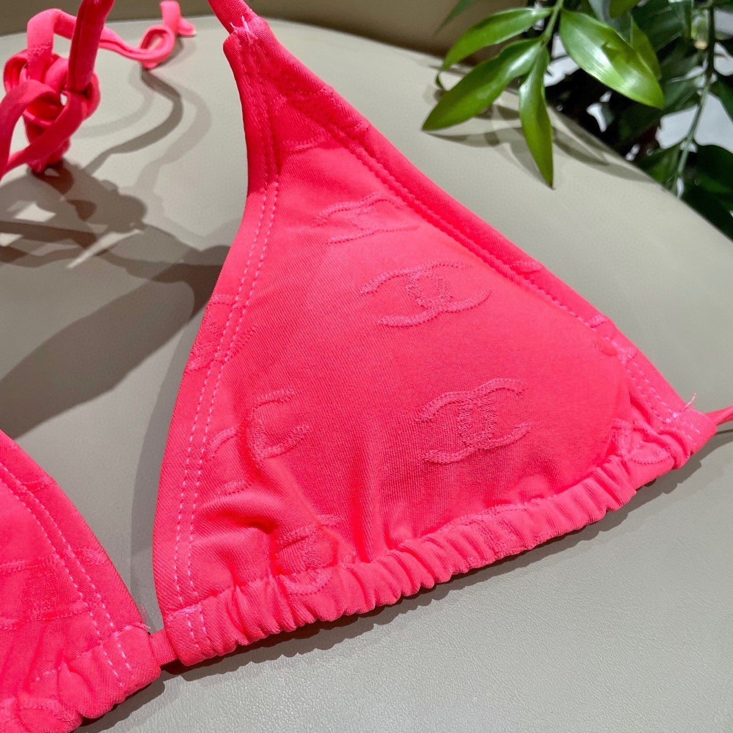CHANEL BIKINI SWIMSUIT SET IN PINK 627833