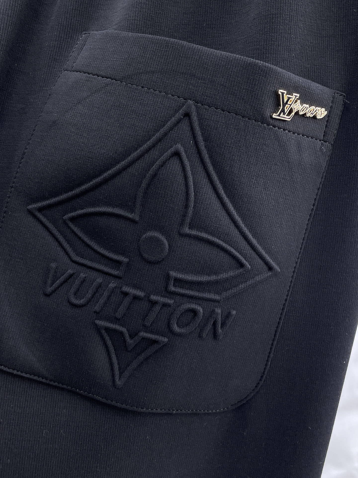LOUIS VUITTON LV BLACK TROUSERS 239508