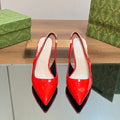 GUCCI SIGNORIA SLINGBACK PUMP CANDY LAMBSKIN
