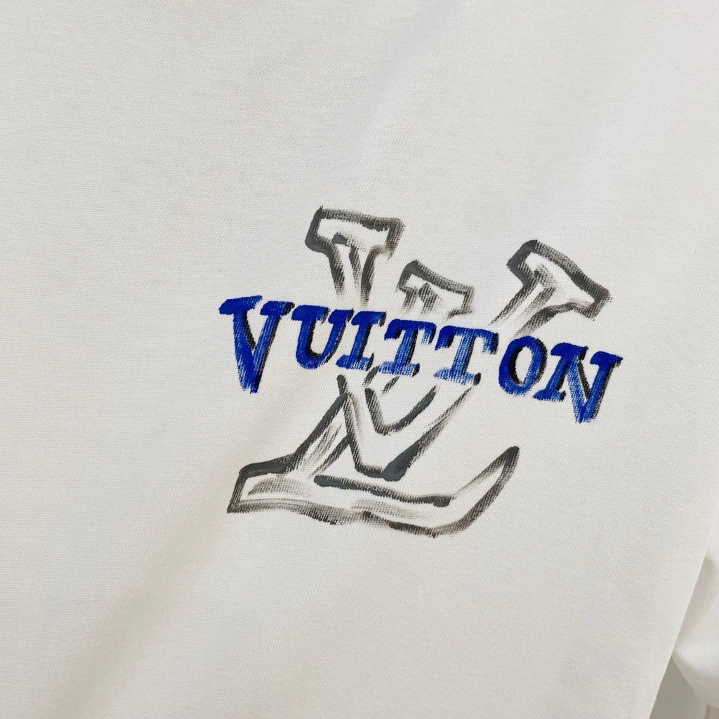 LOUIS VUITTON LV T-SHIRT WHITE COTTON 238849
