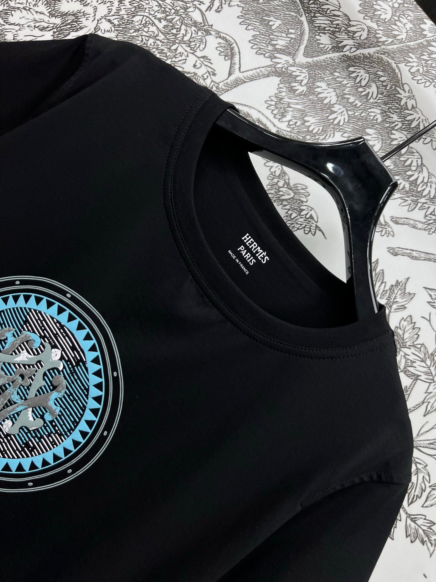 HERMES PRINTED SHORT SLEEVE T-SHIRT 268405