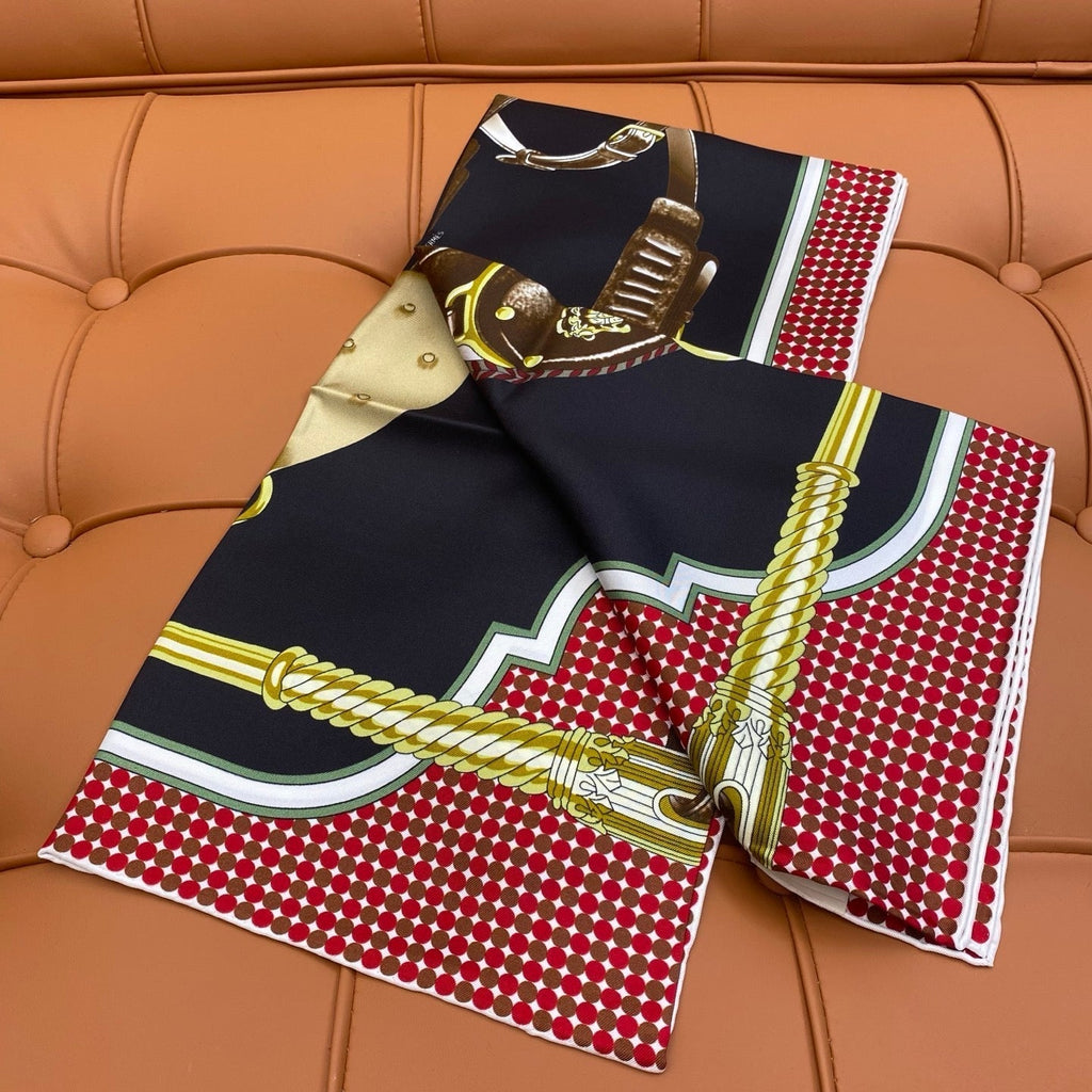HERMES HERMES 25S SCARF 90 IN SILK 709677