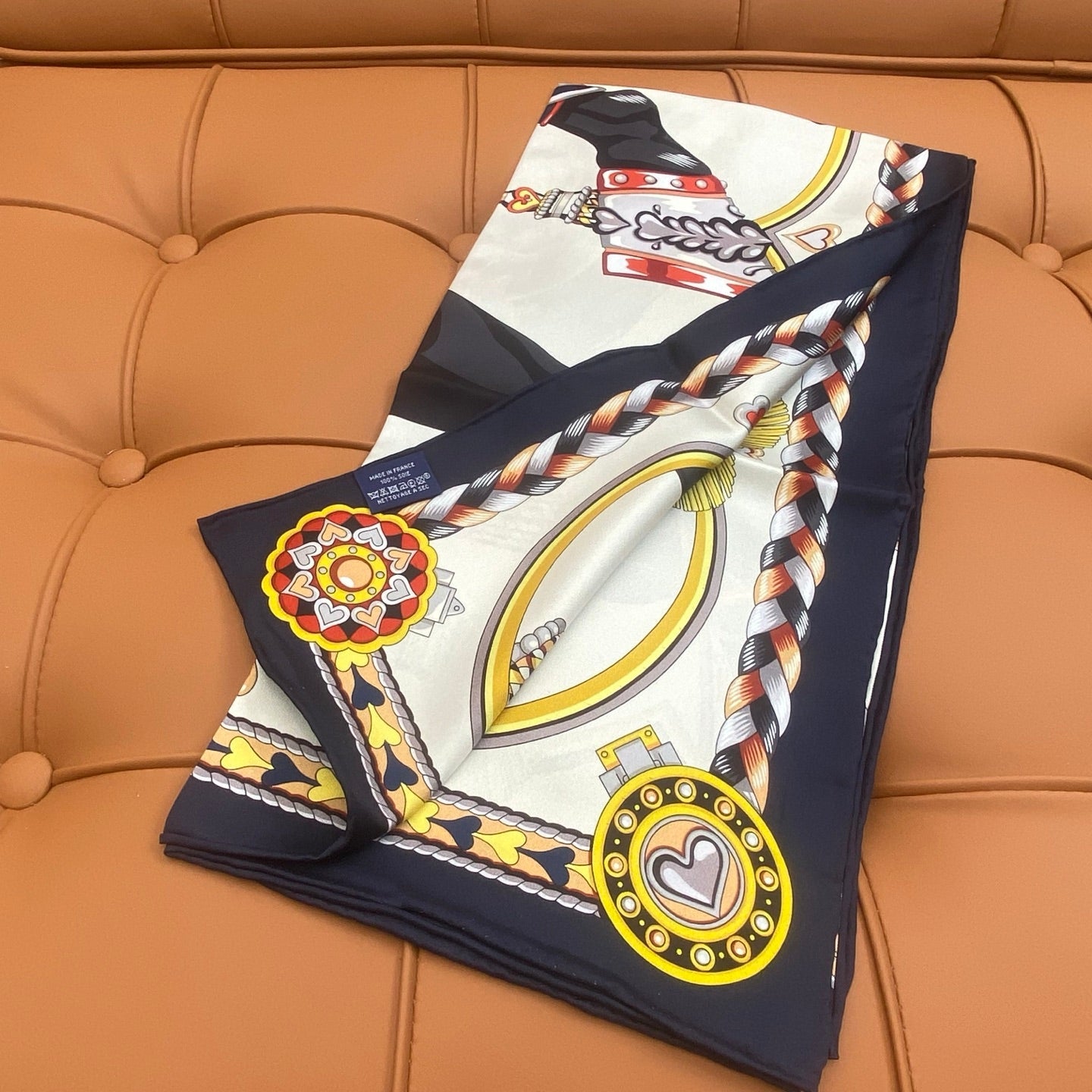 HERMES HERMES 25S SCARF 90 IN SILK 709687