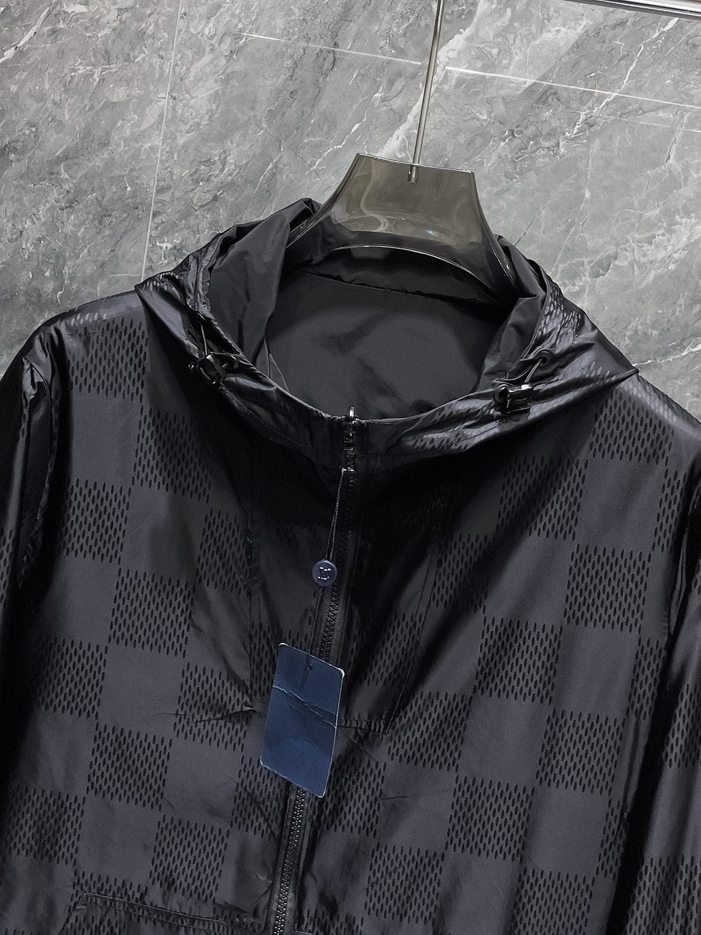 LOUIS VUITTON LV BLACK DAMIER JACKET 239564