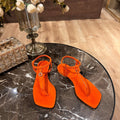 LP MINDIL SANDAL ORANGE SUEDE