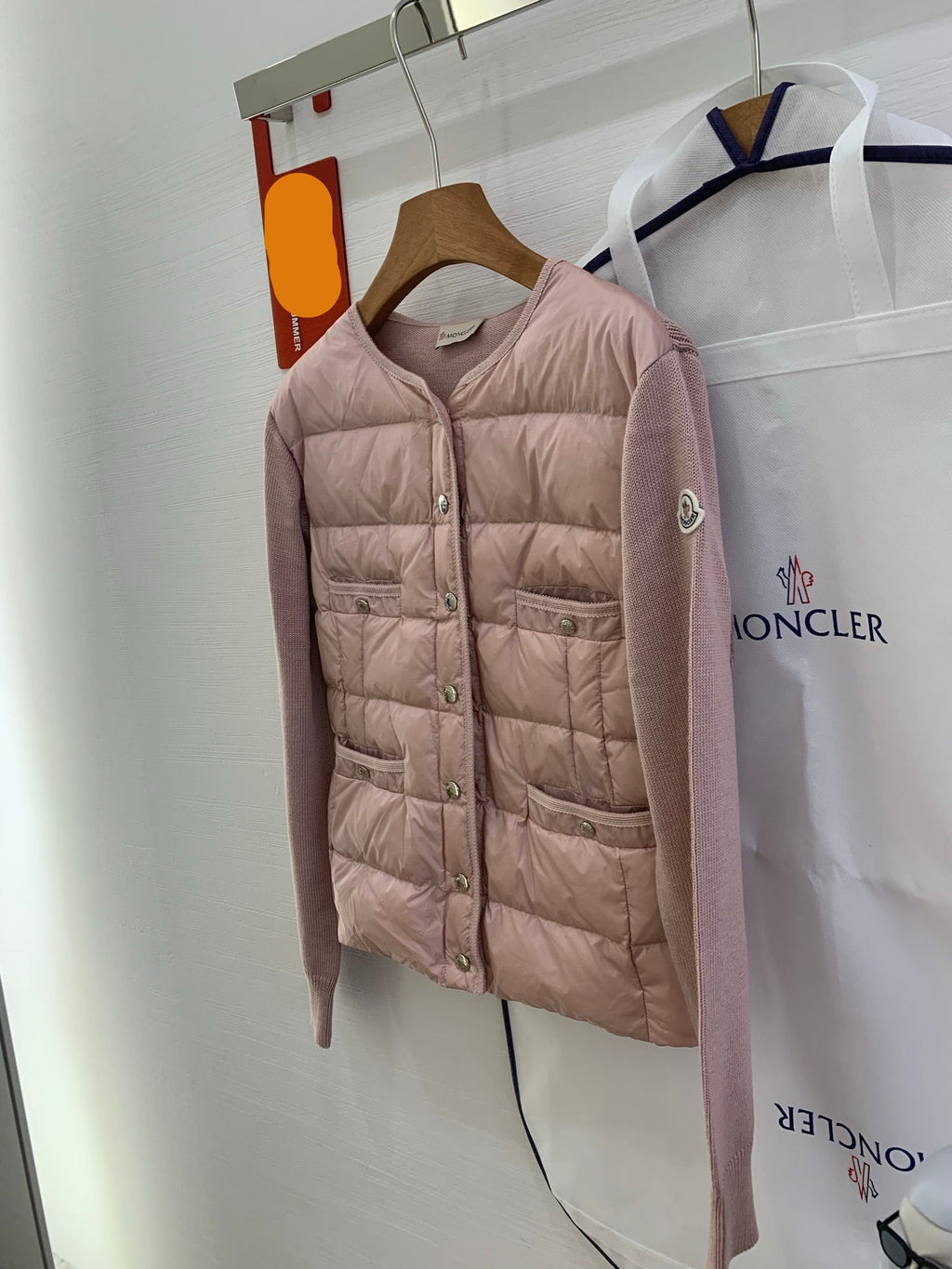 MONCLER 25S JACKET IN PINK 059