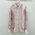 HERMES PRINTED SILK SHIRT 269262
