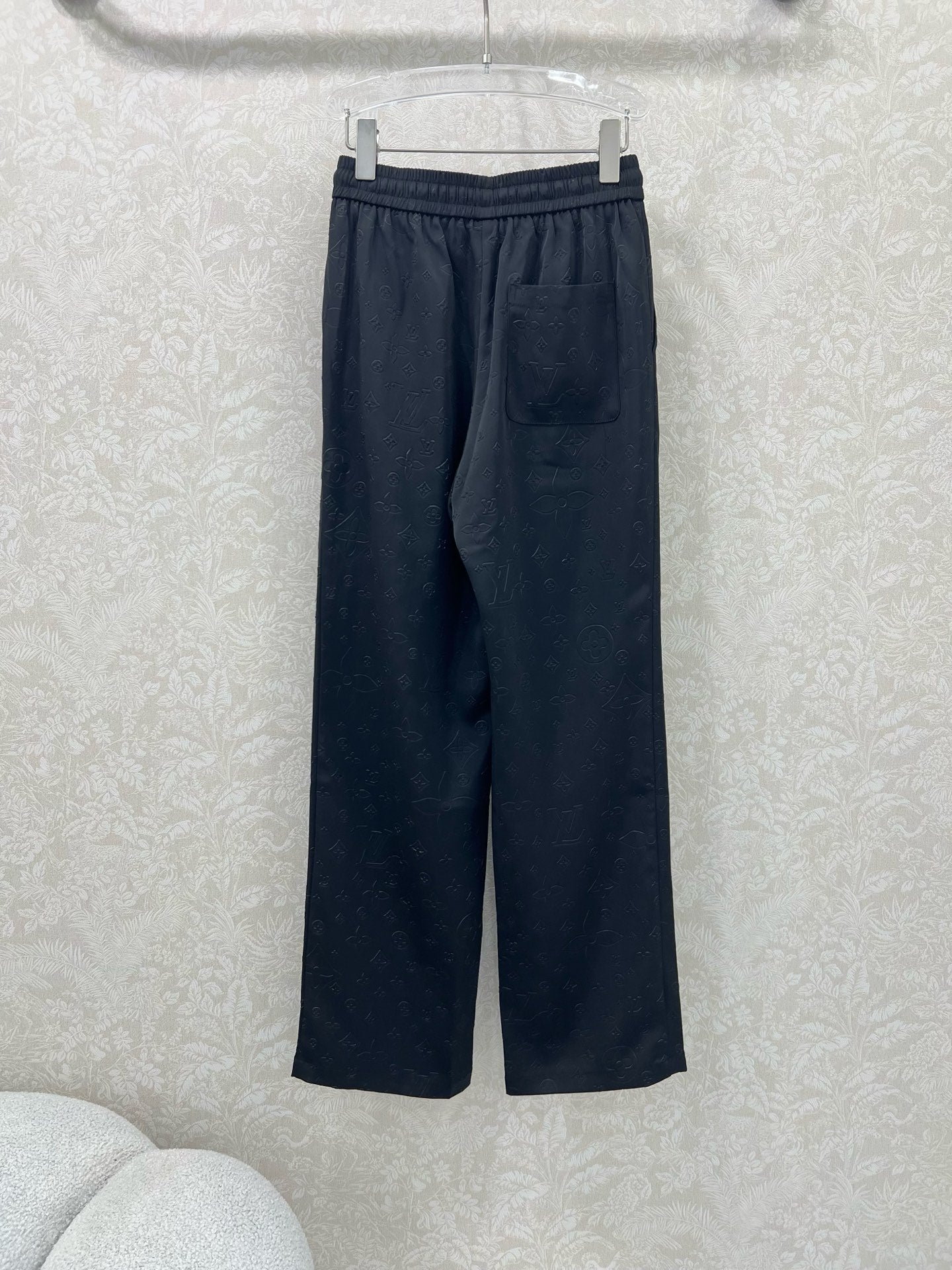 LOUIS VUITTON LOUIS VUITTON WIDE-LEG PANTS WITH MONOGRAM PATTERN 275196
