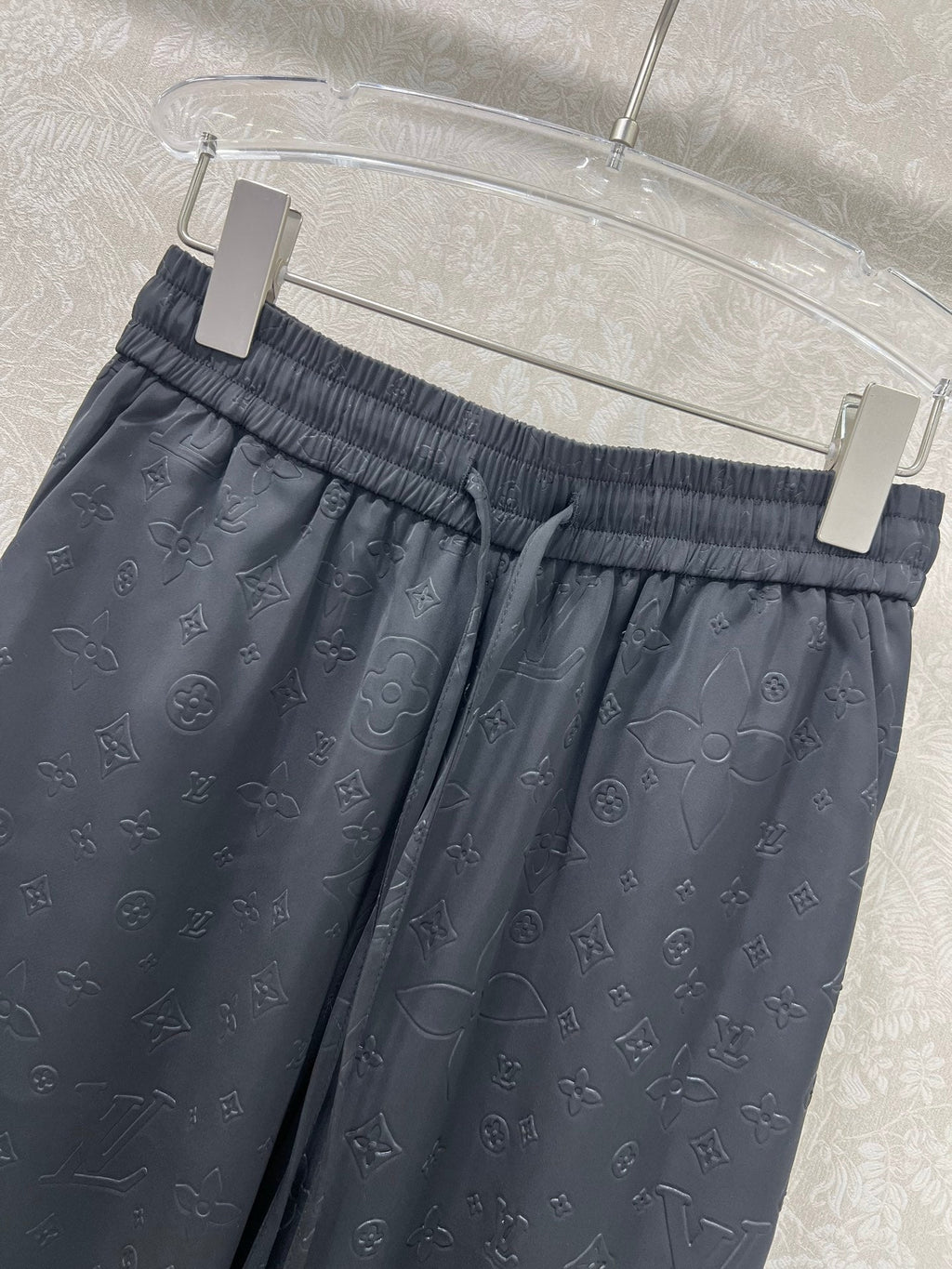 LOUIS VUITTON LOUIS VUITTON WIDE-LEG PANTS WITH MONOGRAM PATTERN 275196