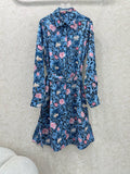 LOUIS VUITTON LV BELTED LONG SHIRT DRESS 275181