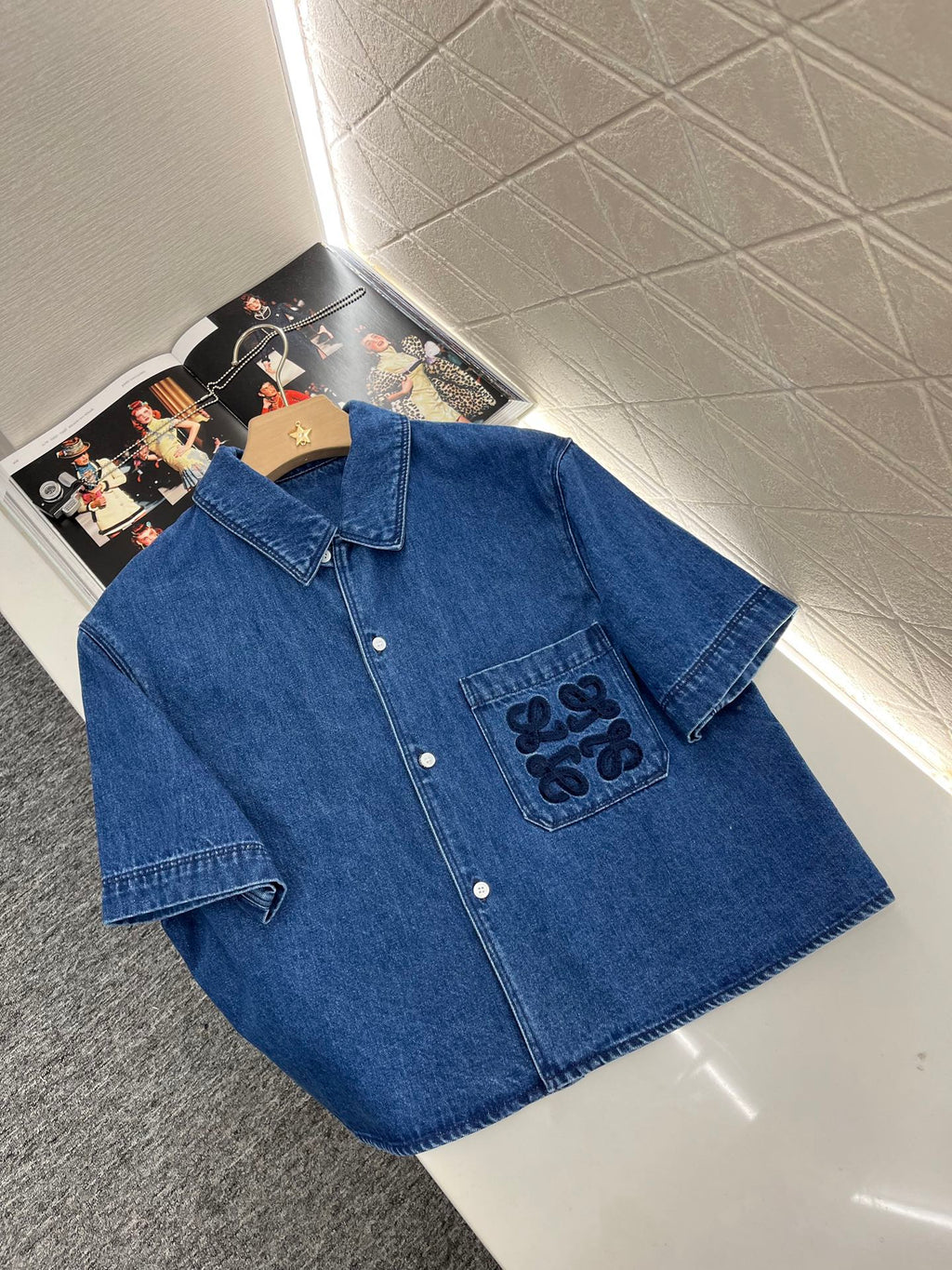 LOEWE 25S DENIM SHIRT 261568