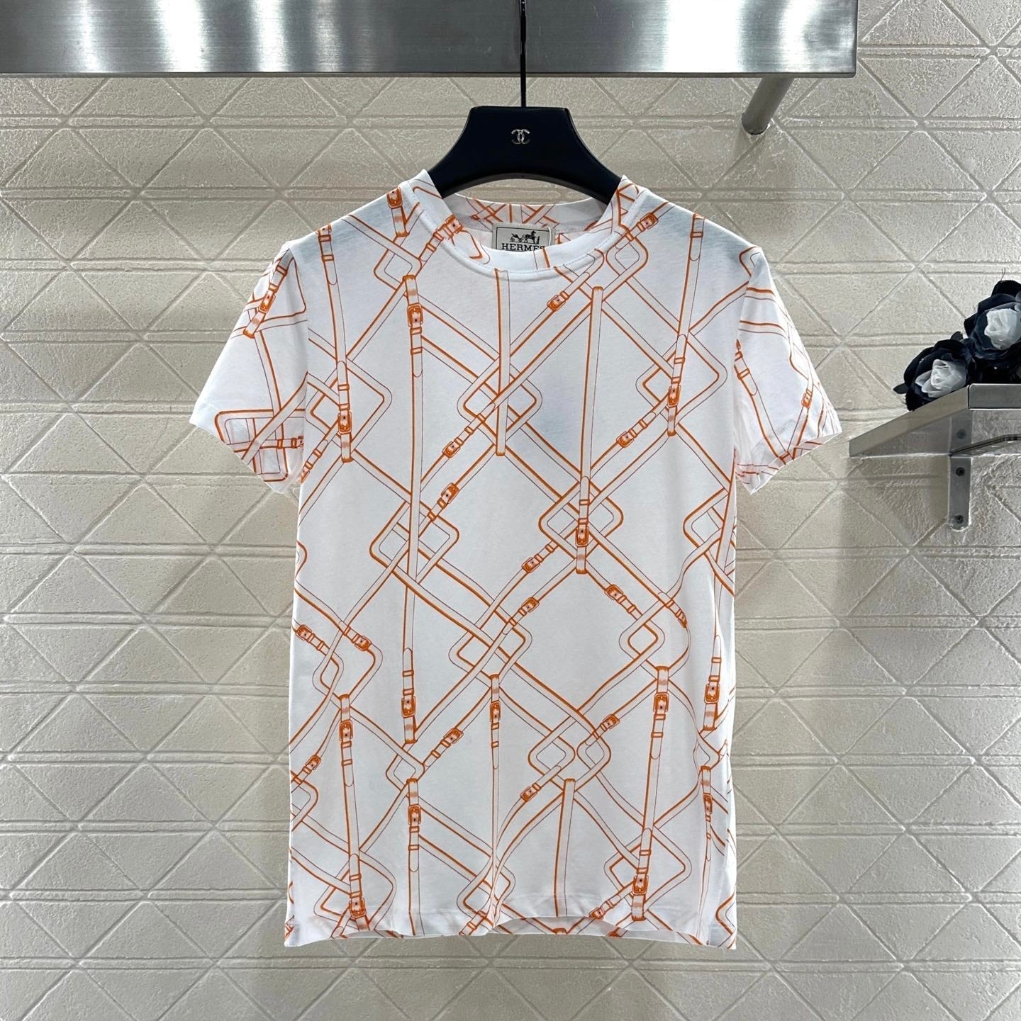 HERMES HERMES 25S CREW NECK T-SHIRT 160