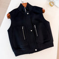 HERMES HERMES 25S SLEEVELESS JACKET 121
