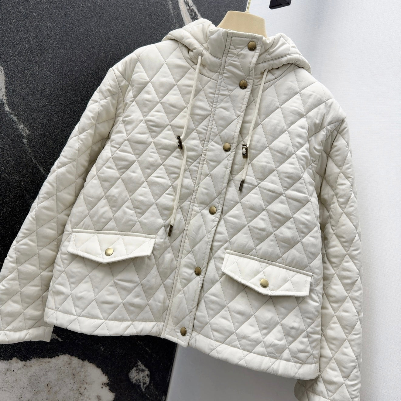 BURBERRY 25S QUILTED COTTON JACKET 0036