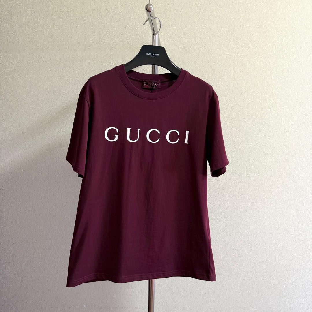 GUCCI Gucci T-shirt Red Cotton