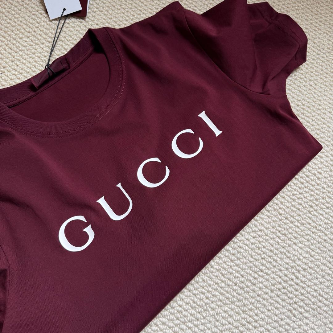 GUCCI Gucci T-shirt Red Cotton