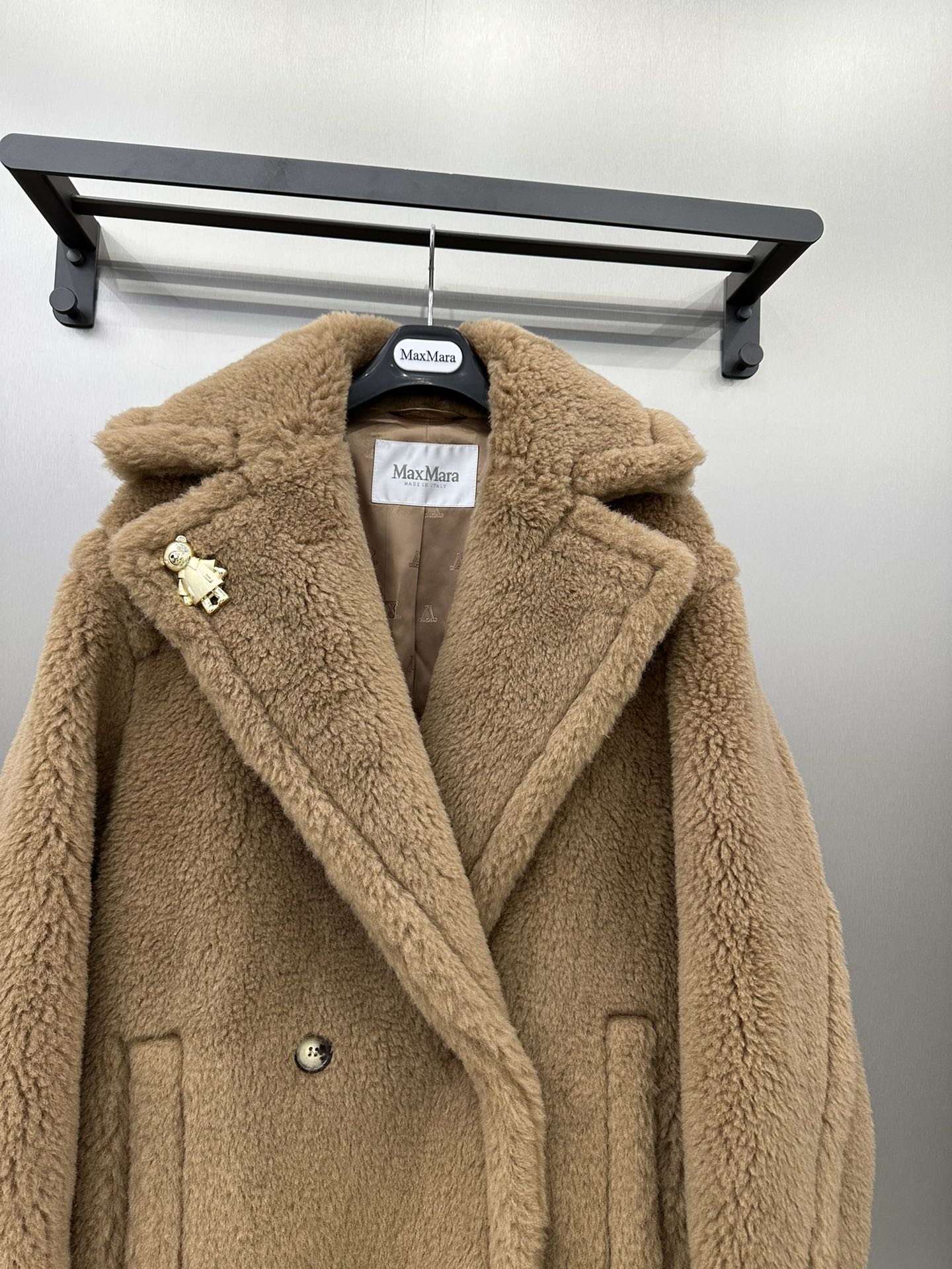 MAX MARA 25S TEDDY SHORT JACKET 072