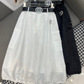 GUCCI NEW STYLE DRESS JACQUARD DOUBLE G HAS A BELT 266712