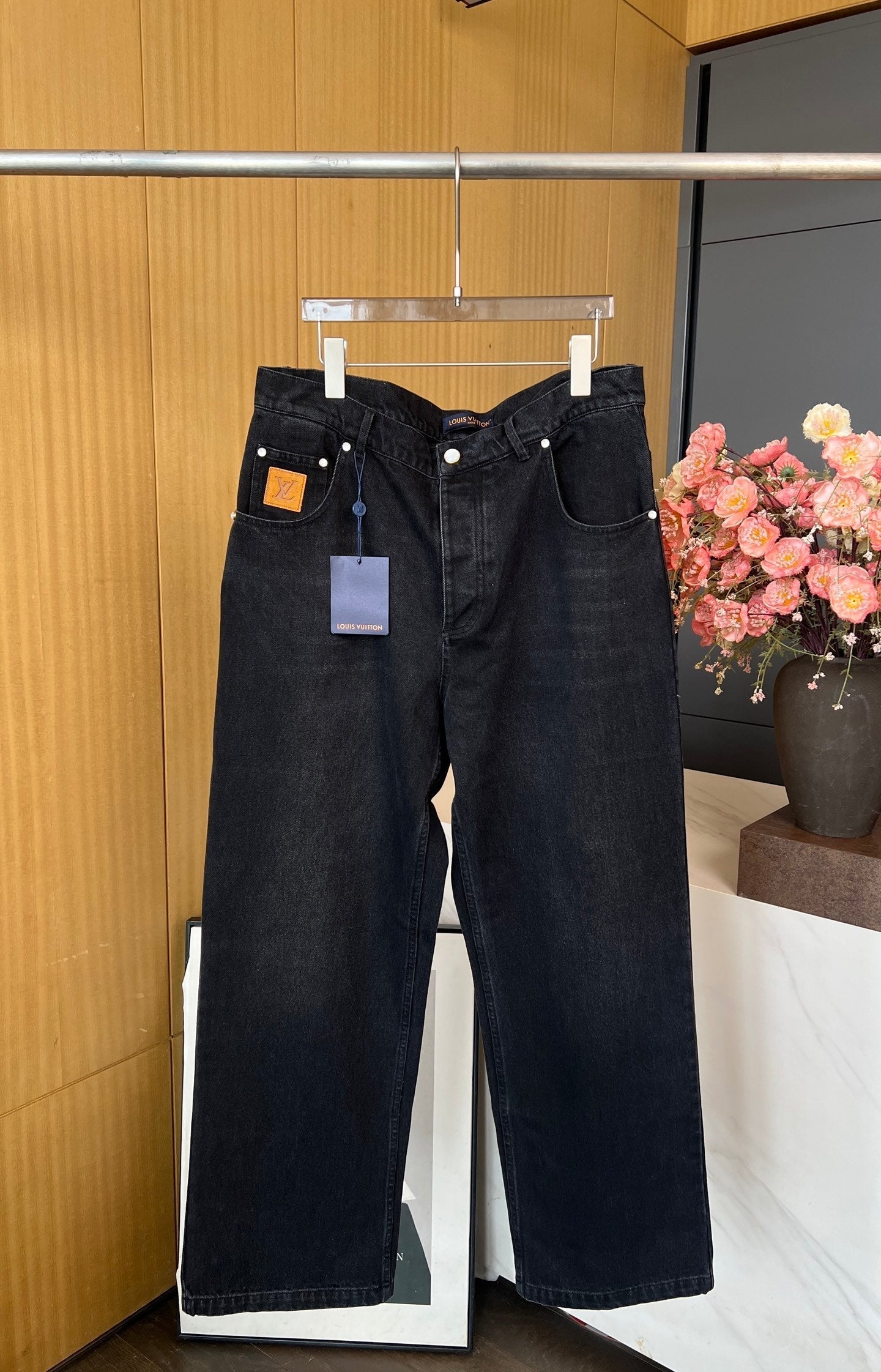 LOUIS VUITTON LV 25S STRAIGHT-LEG DENIM JEANS 0062