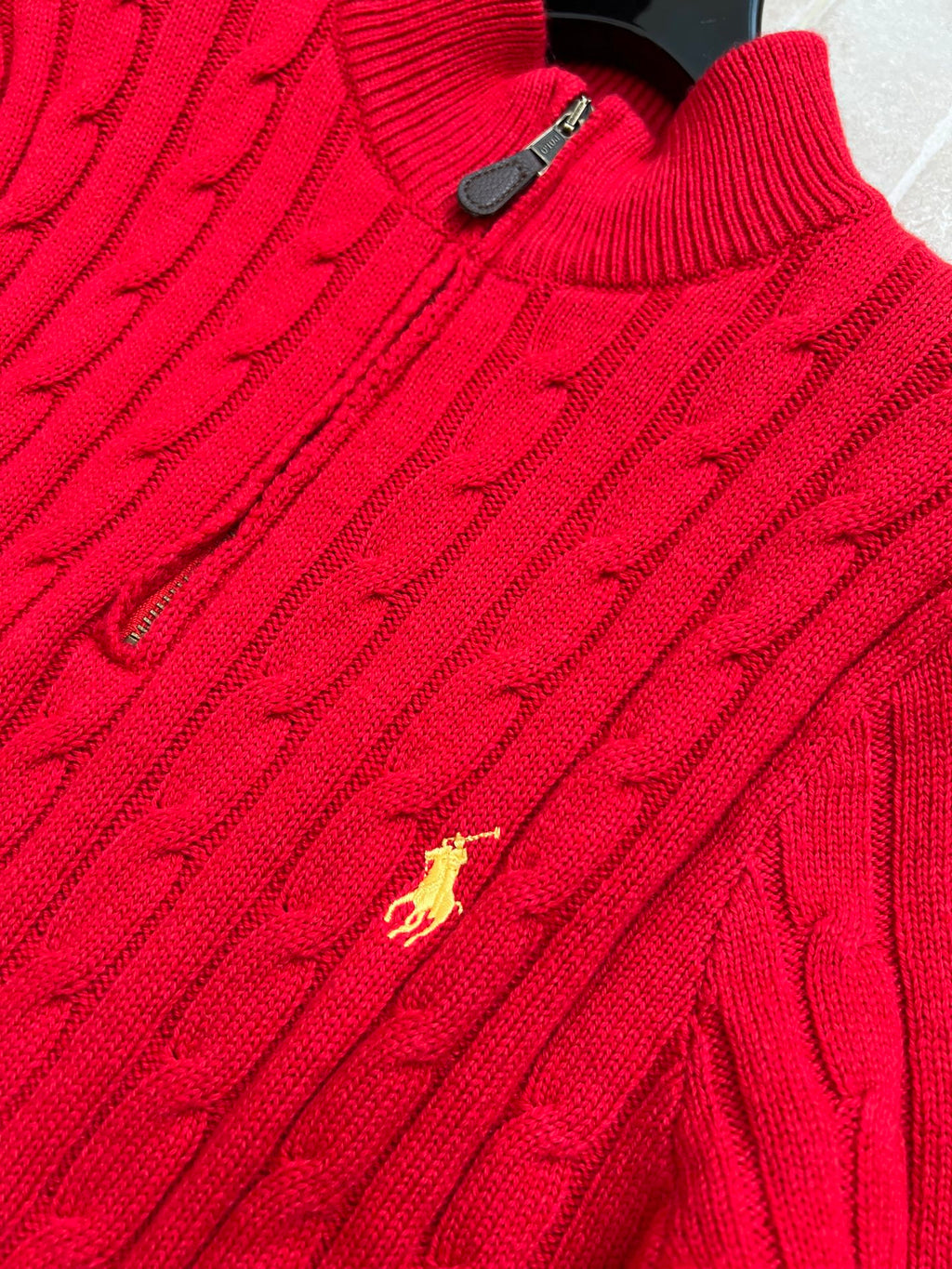 RALPH LAUREN 25S HALF-ZIP SWEATER 239
