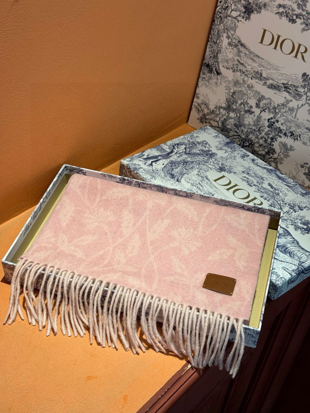 DIOR SCARF CASHMERE 663763
