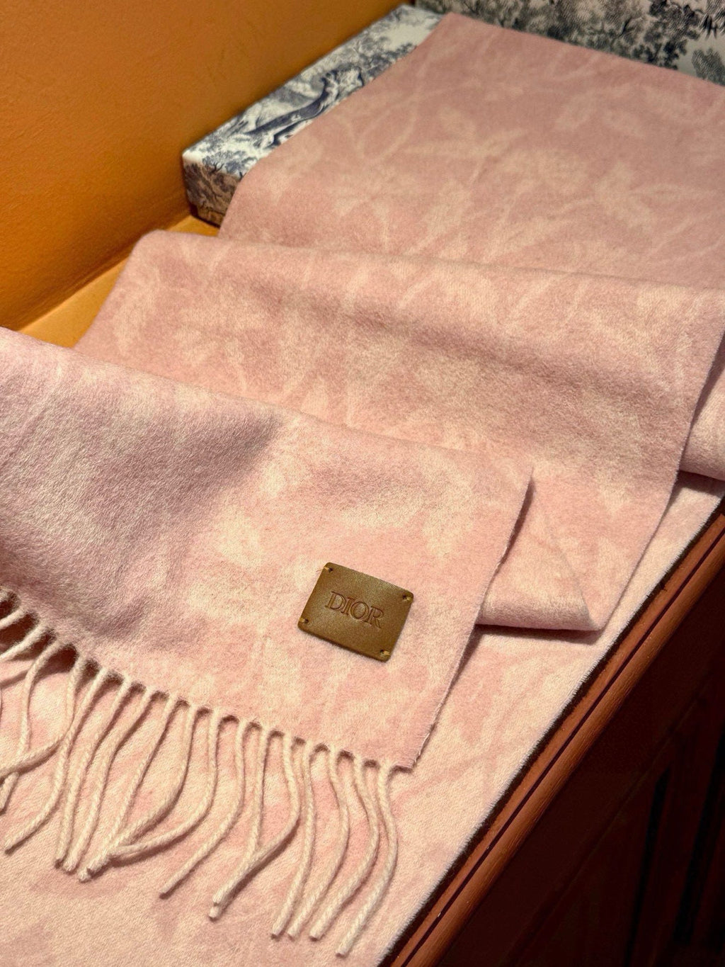 DIOR SCARF CASHMERE 663763