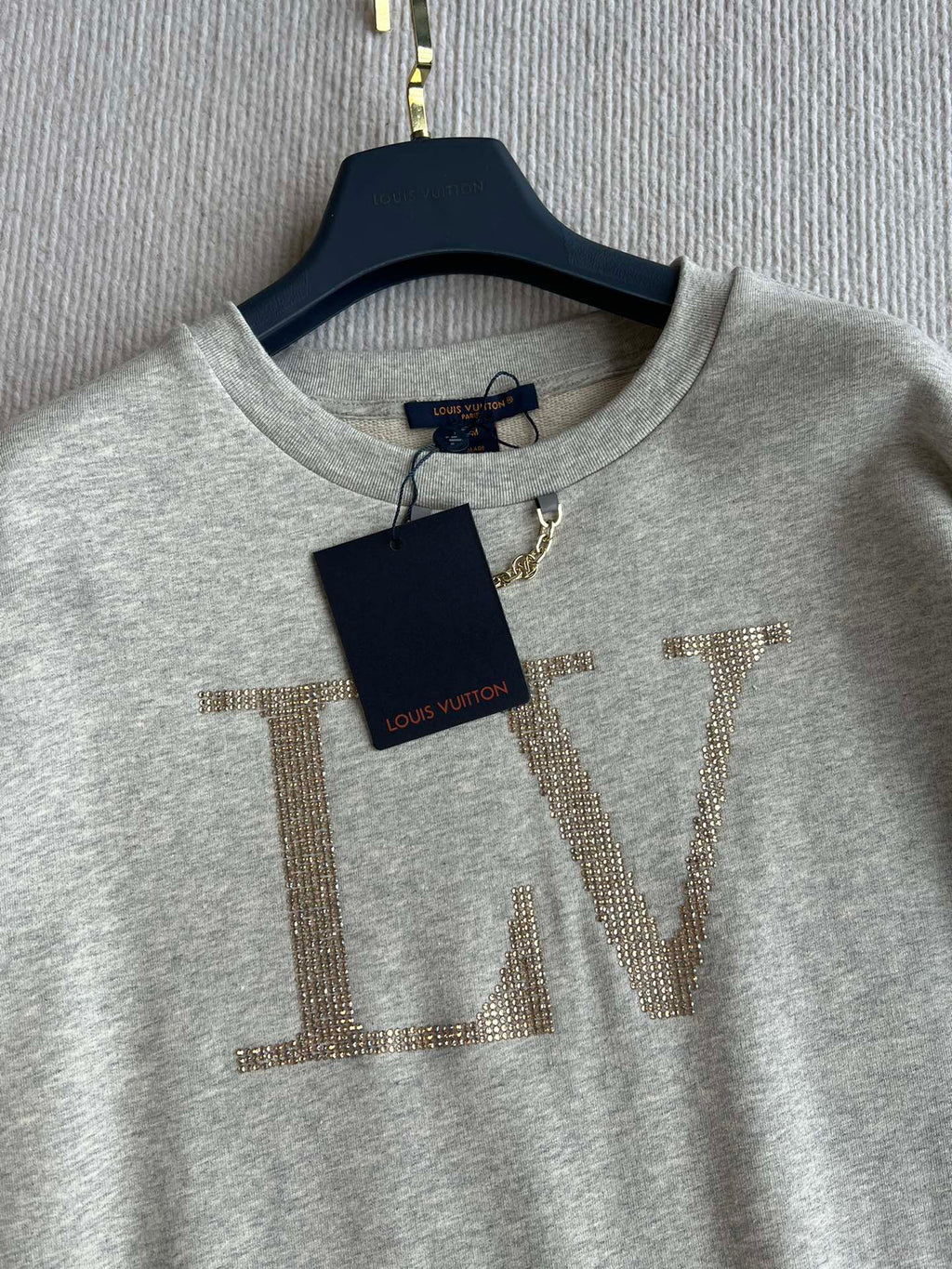 LOUIS VUITTON LOUIS VUITTON LONG DIAMOND SWEATSHIRT 275678