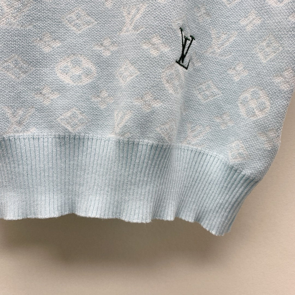 LOUIS VUITTON LV CREW NECK KNIT SWEATER 228111
