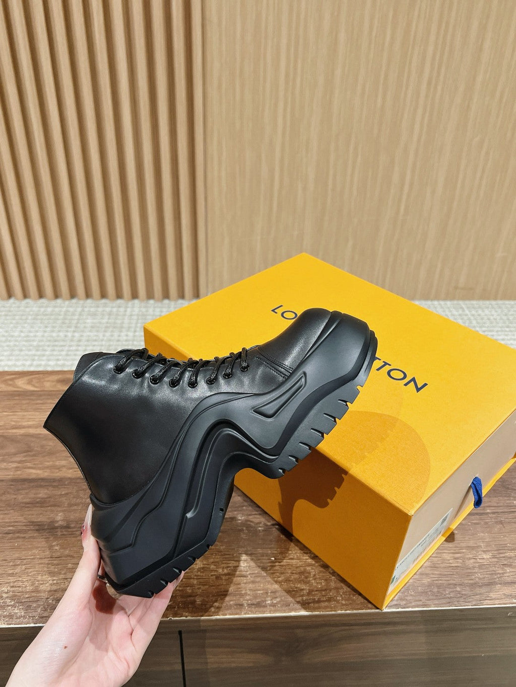 LOUIS VUITTON LV WOMEN CHELSEA BOOT IN BLACK MONOGRAM CALFSKIN