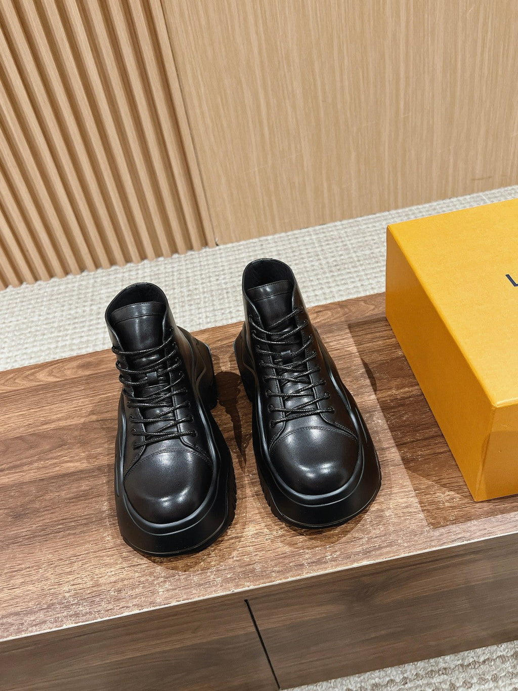 LOUIS VUITTON LV WOMEN CHELSEA BOOT IN BLACK MONOGRAM CALFSKIN