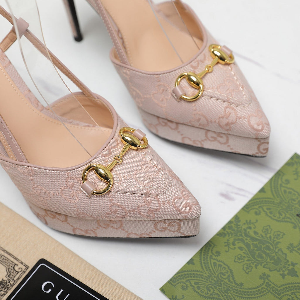GUCCI Valentino High heels Ivory