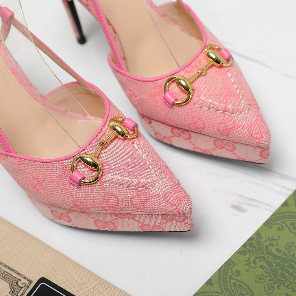 GUCCI Valentino High heels Pink