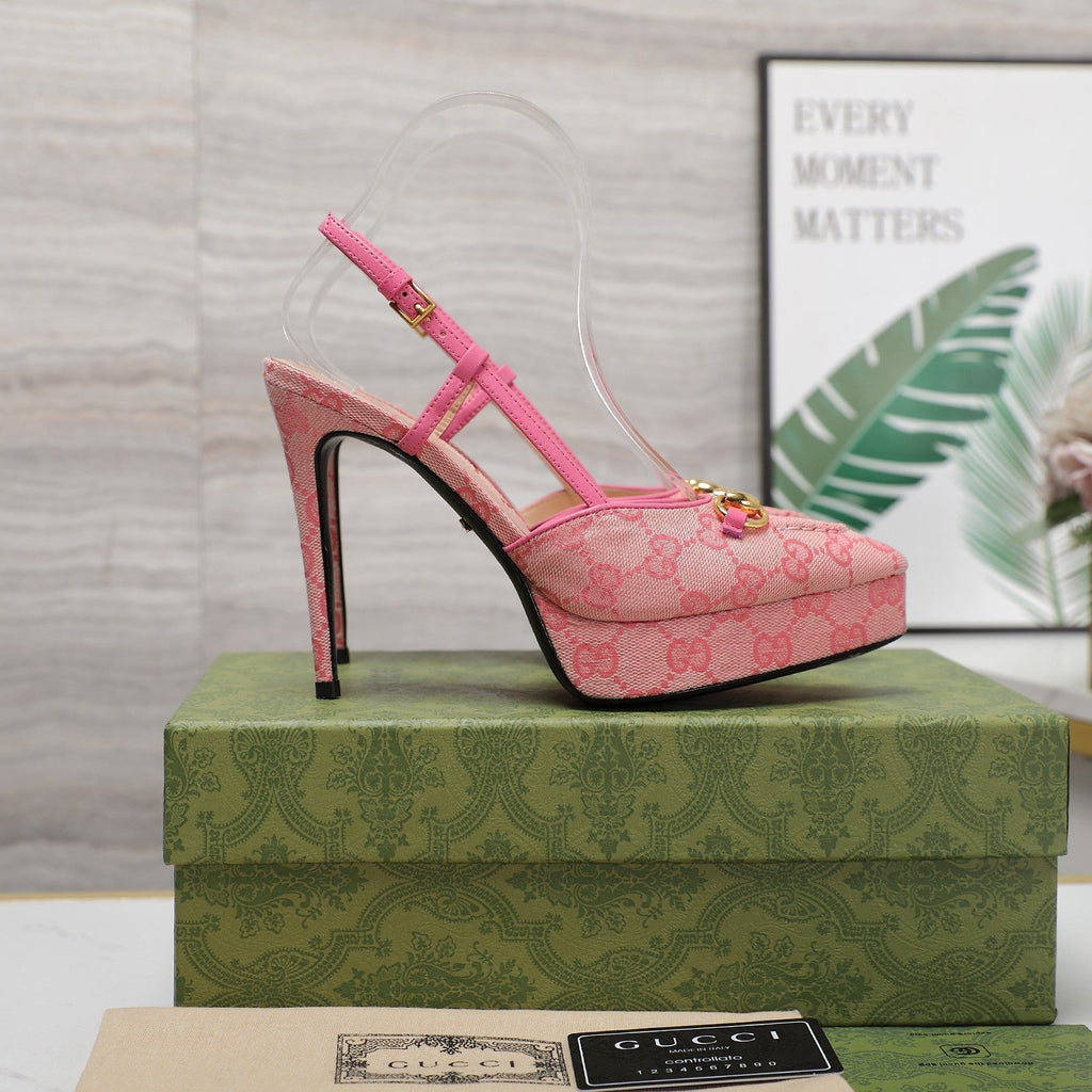 GUCCI Valentino High heels Pink