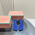 LP MINDIL SANDAL COBALT SUEDE
