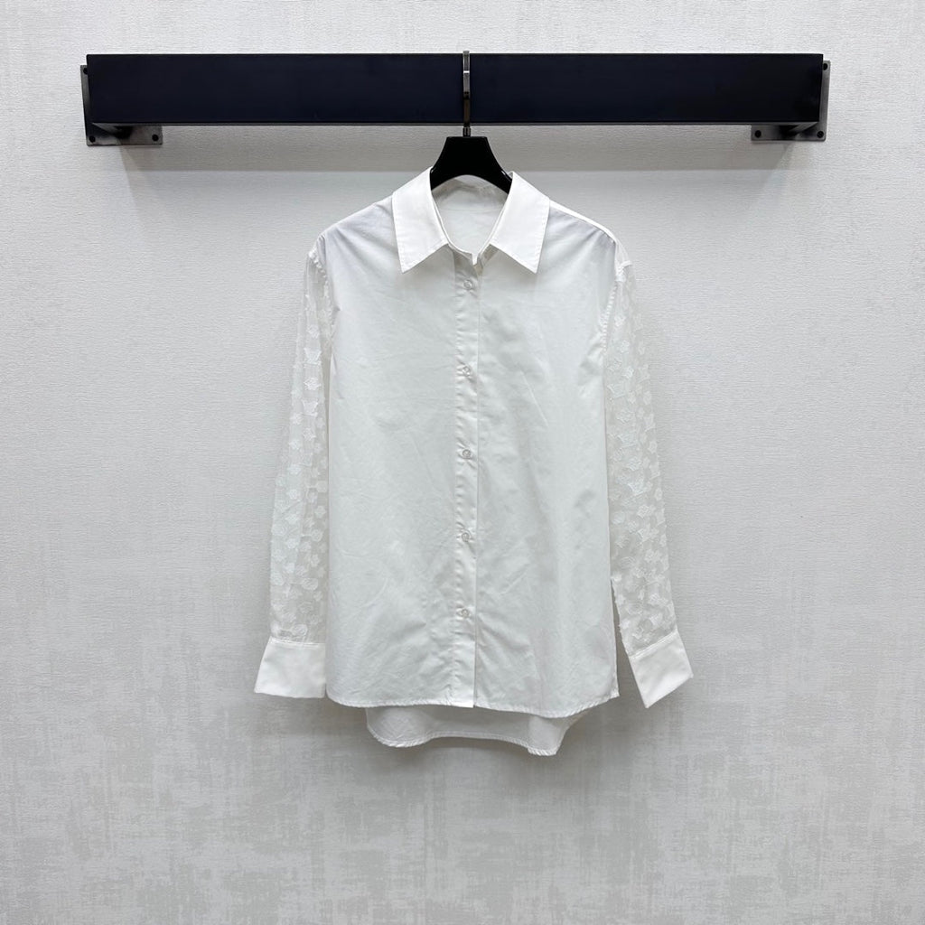 LOUIS VUITTON LV WHITE SHIRT 263749