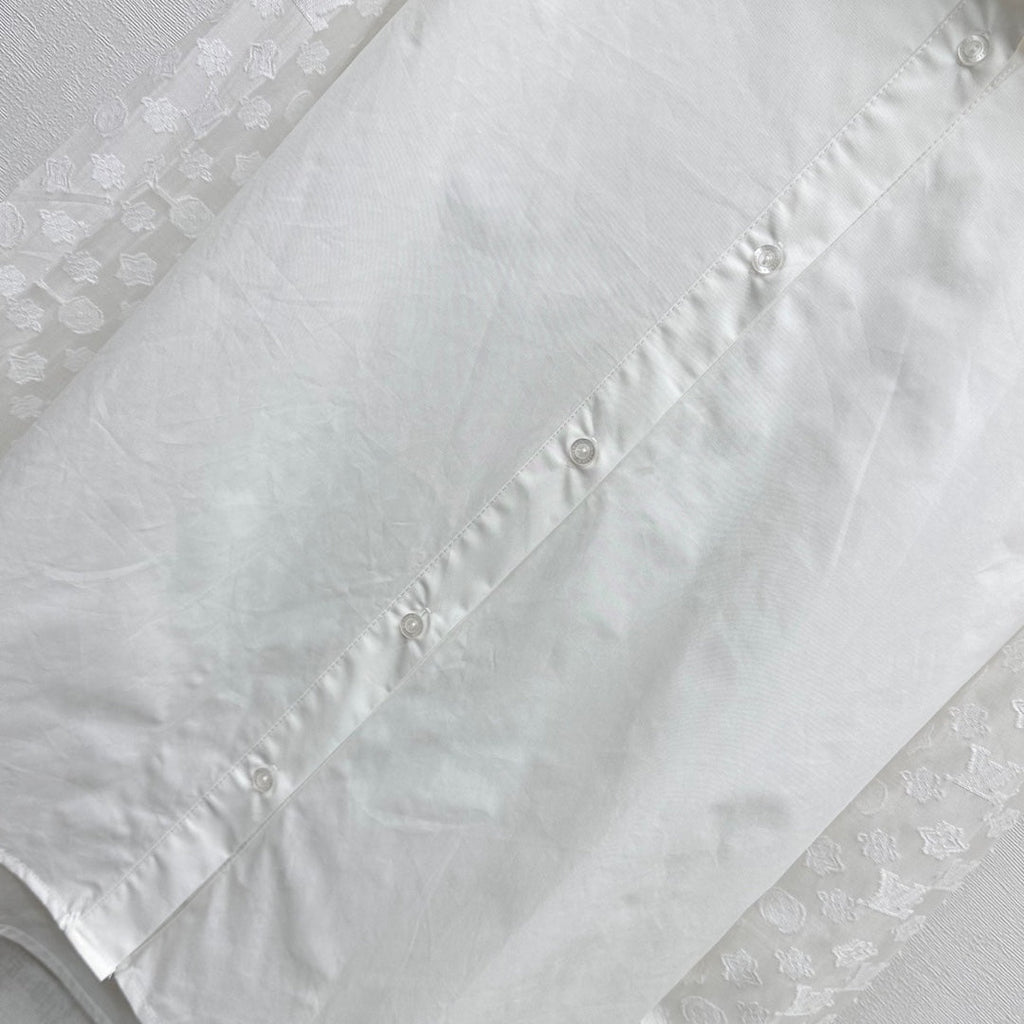 LOUIS VUITTON LV WHITE SHIRT 263749