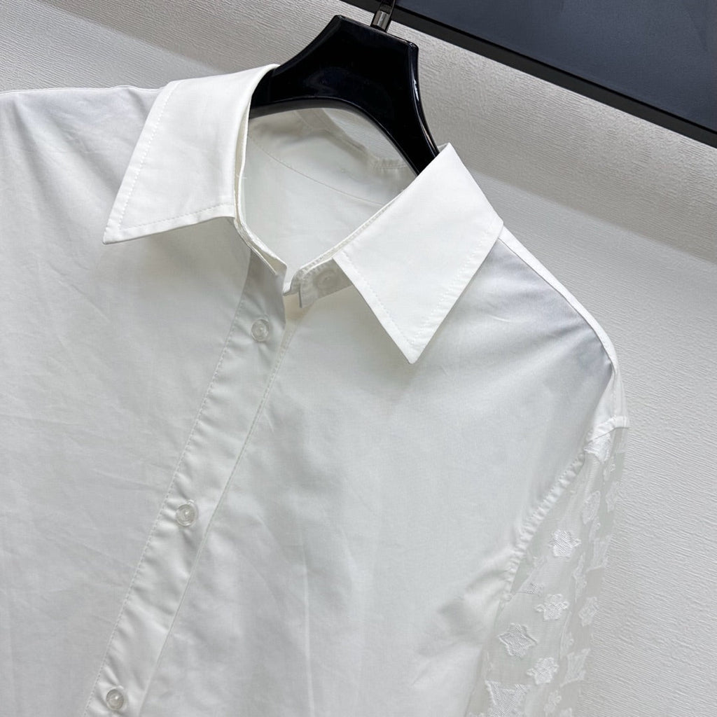 LOUIS VUITTON LV WHITE SHIRT 263749