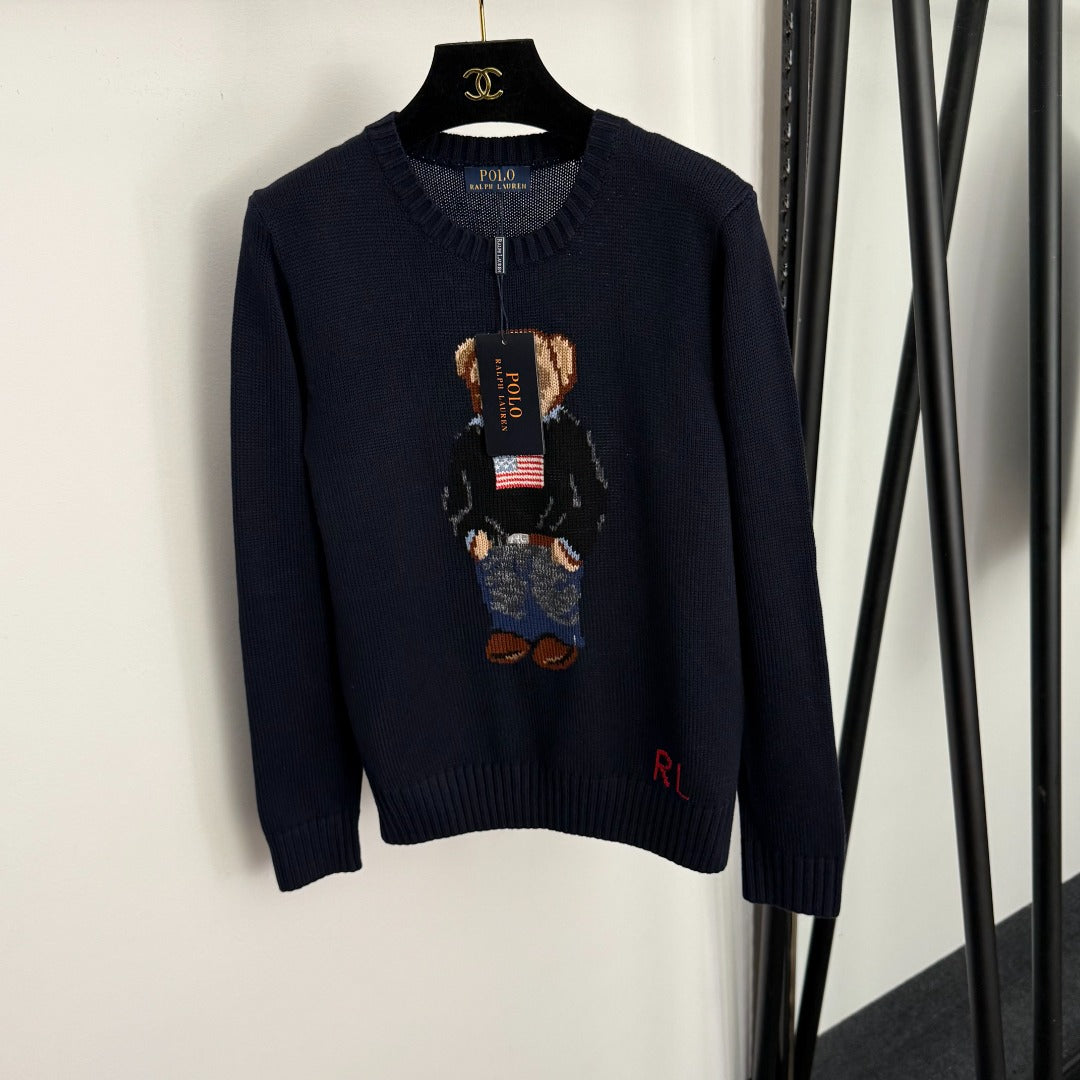 RALPH LAUREN 25S LONG-SLEEVE PULLOVER SWEATER 231