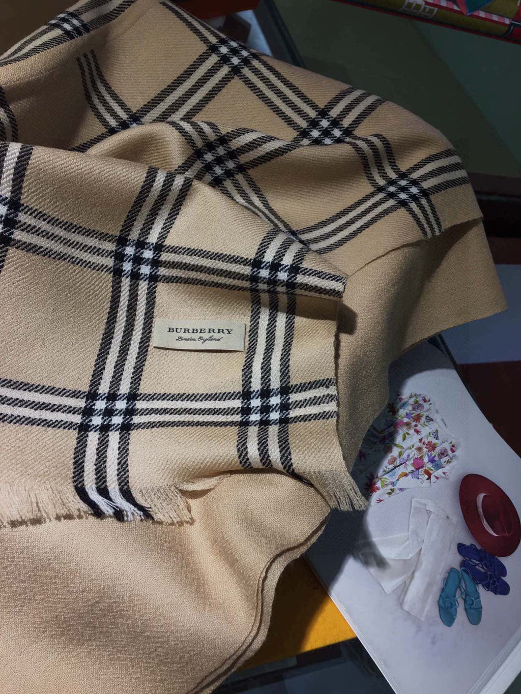 BBR SCARF 190 CM IN CASHMERE 508440