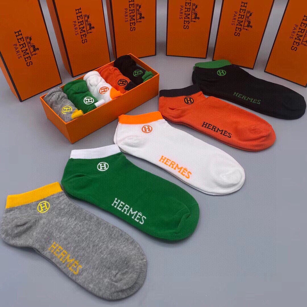 HERMES FLAT SOCKS 128214 (1 BOX)